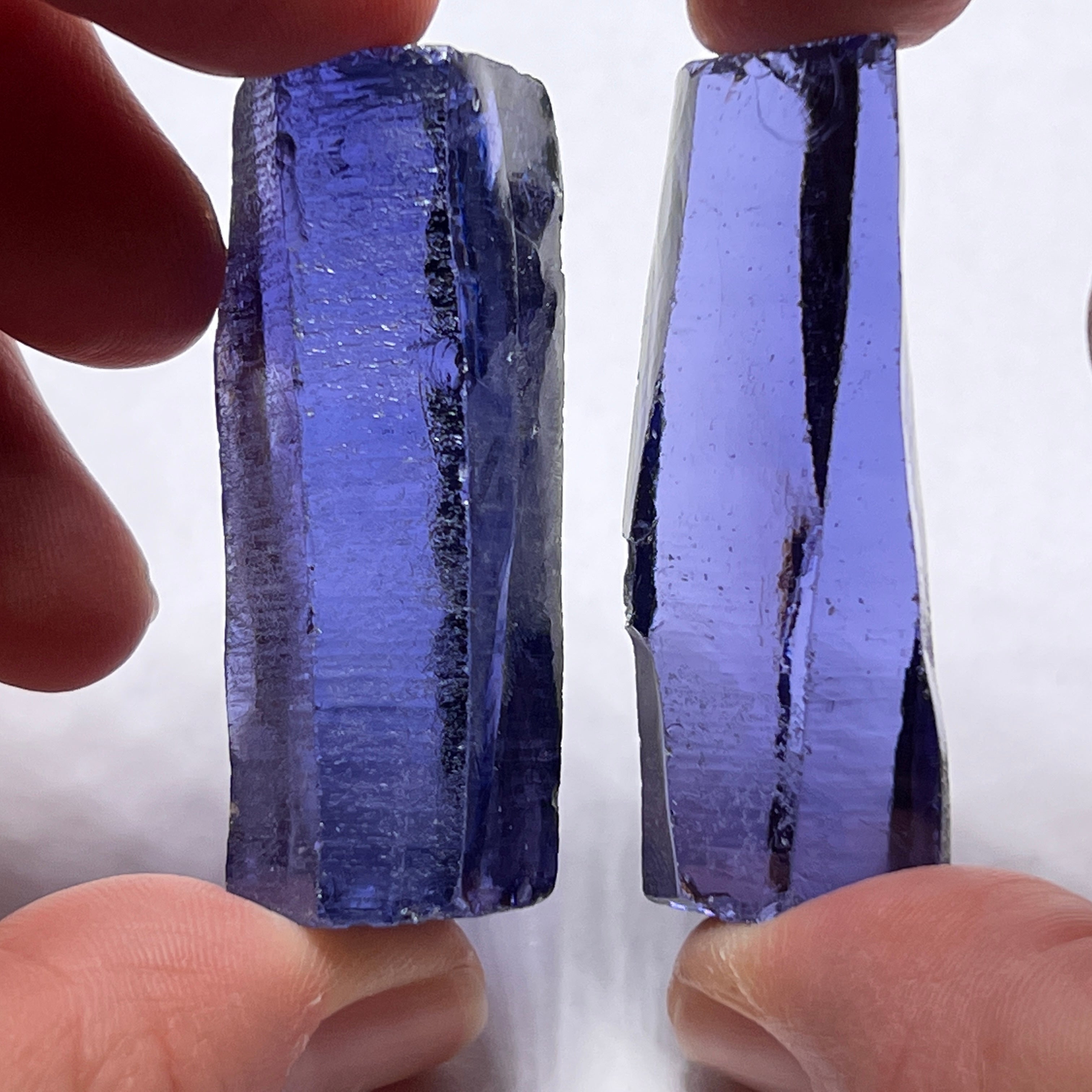 Light Tanzanite Cubic Zirconia