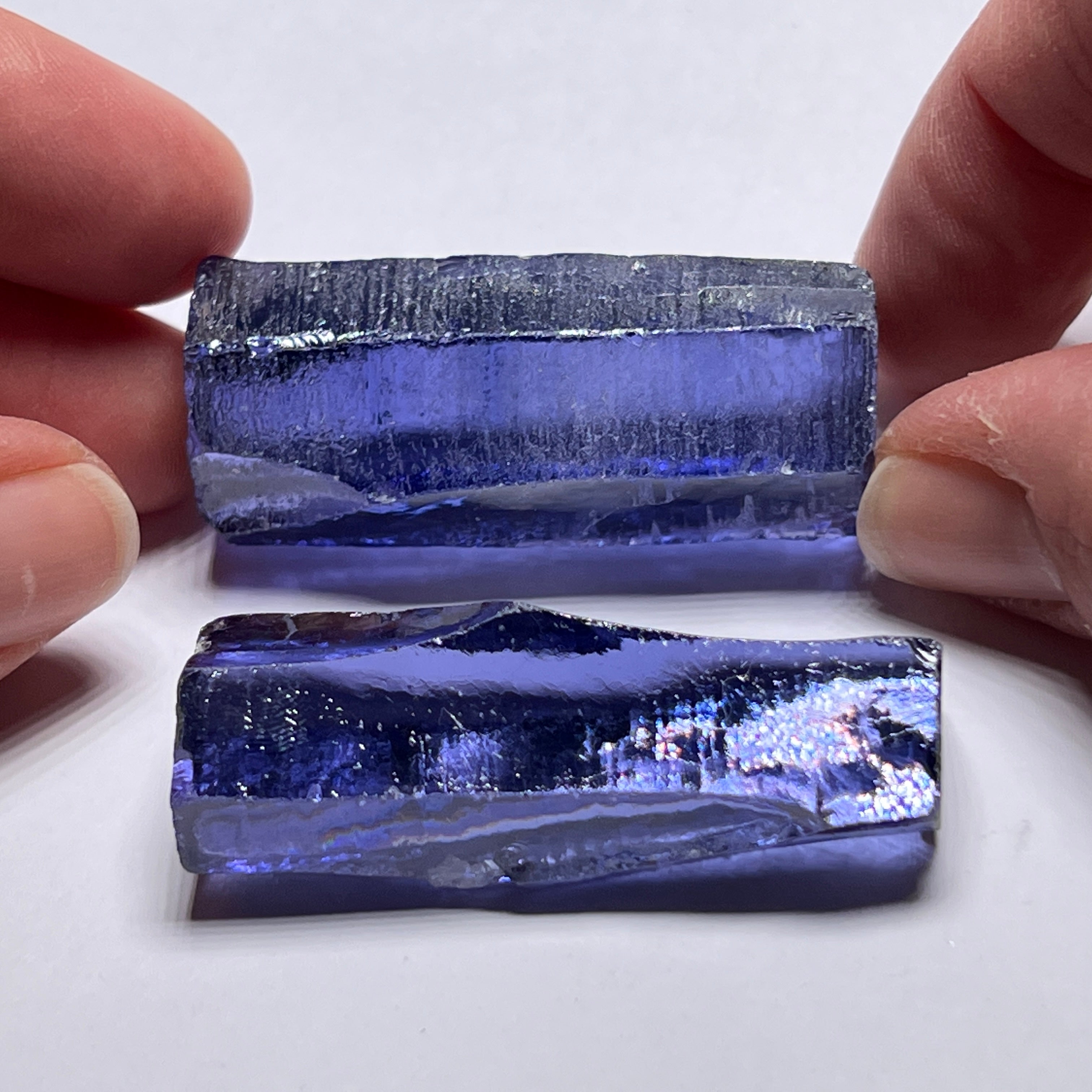 Light Tanzanite Cubic Zirconia