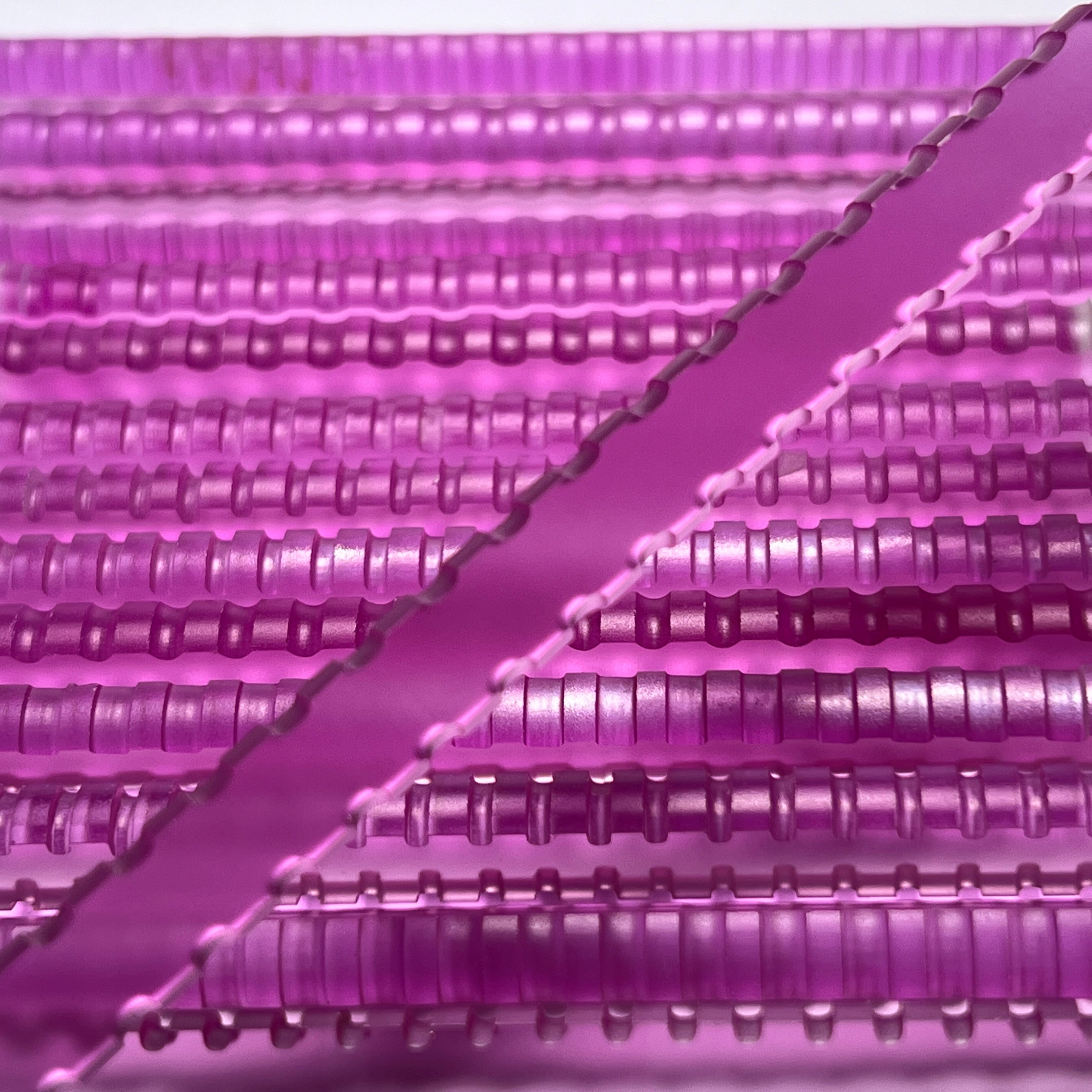 Ruby Corrugated Laser Rod – Synthetic Corundum (Chromium-Doped)