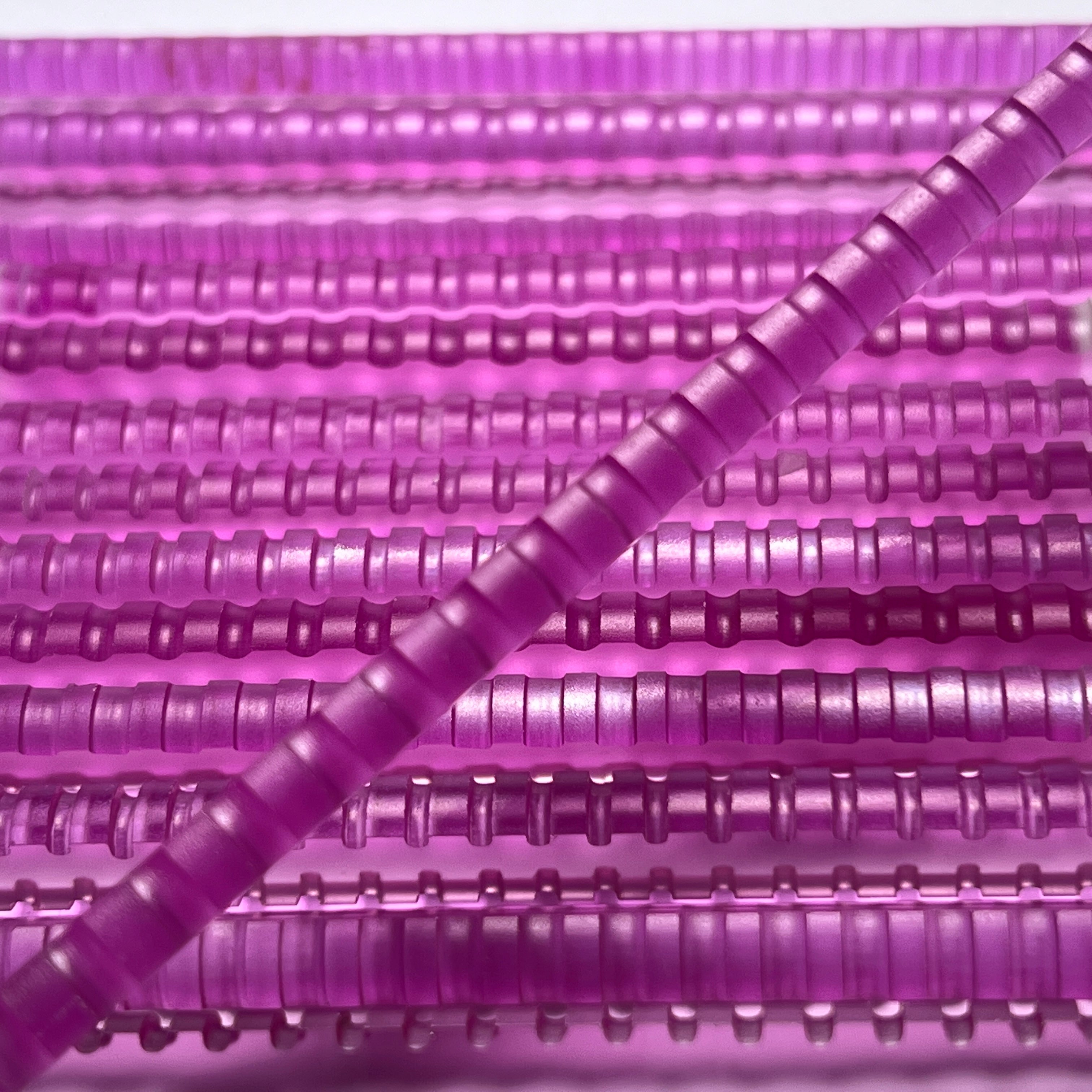 Ruby Corrugated Laser Rod – Synthetic Corundum (Chromium-Doped)