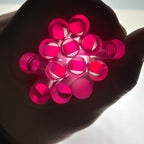 Ruby Corrugated Laser Rod – Synthetic Corundum (Chromium-Doped)