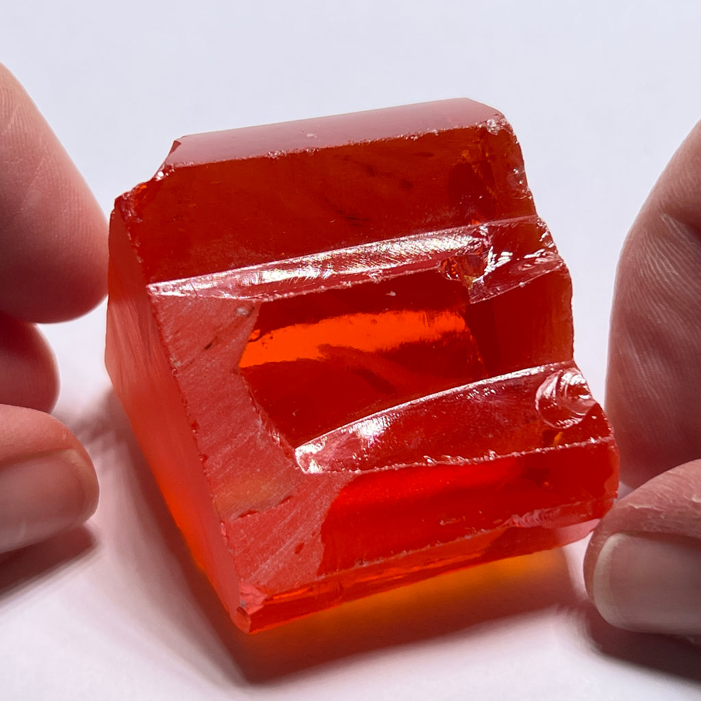 Dark Papaya Cubic Zirconia