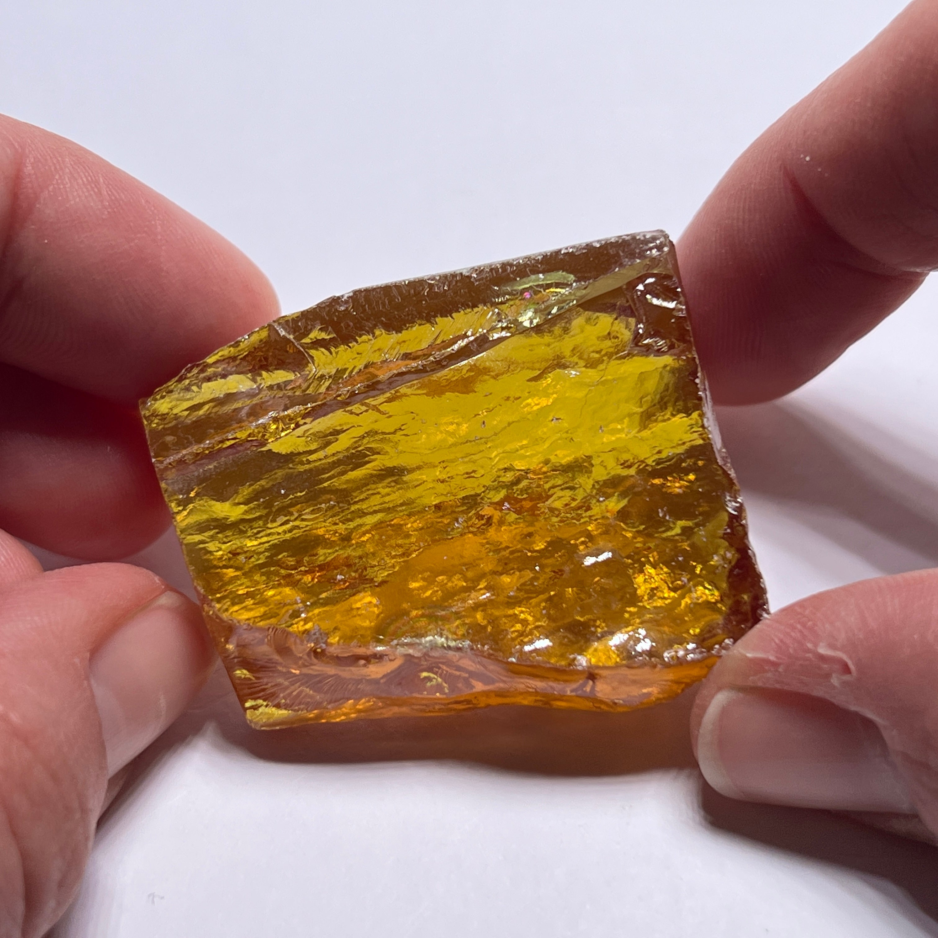 #1 Yellow/Orange CZ - Color Shift