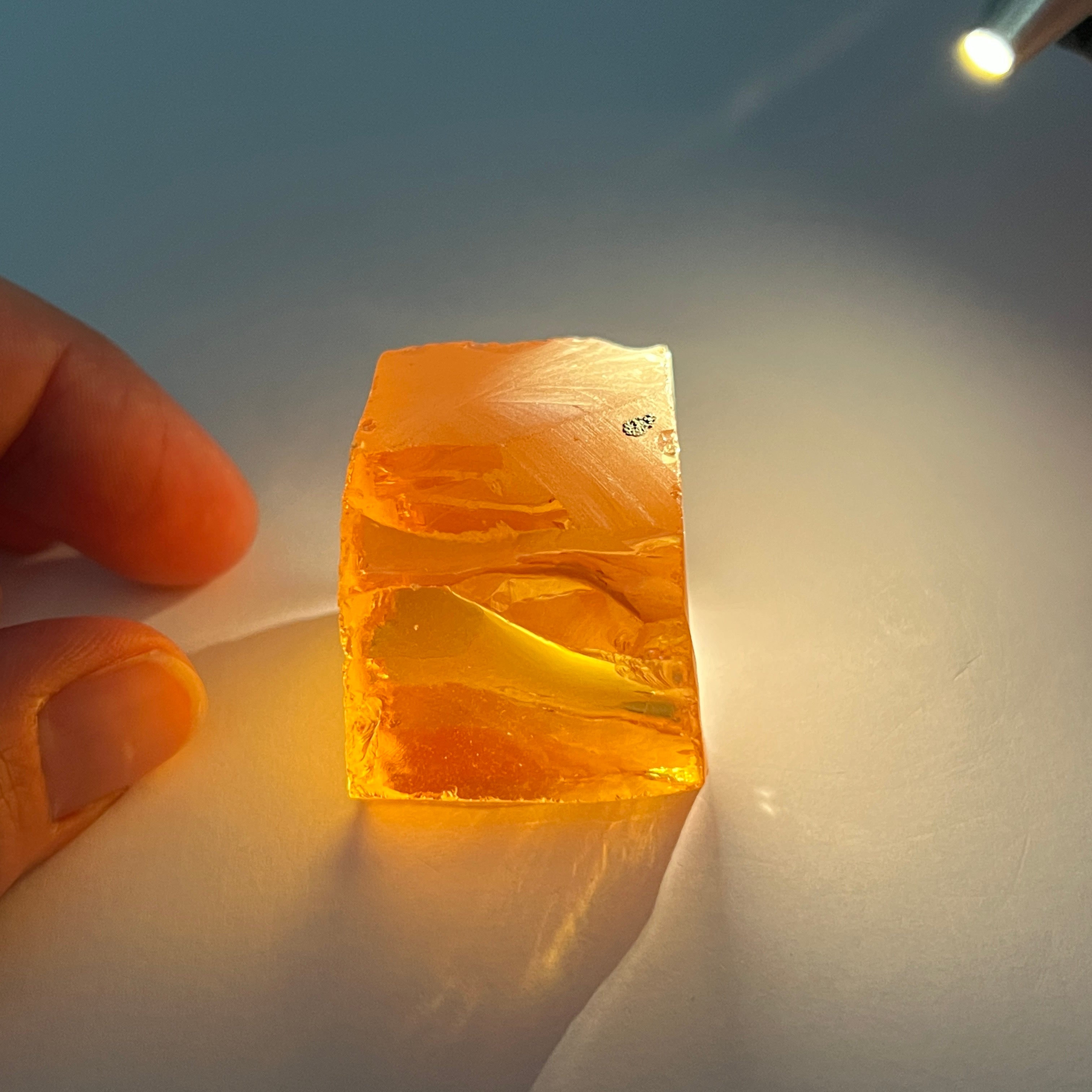 #1 Yellow/Orange CZ - Color Shift