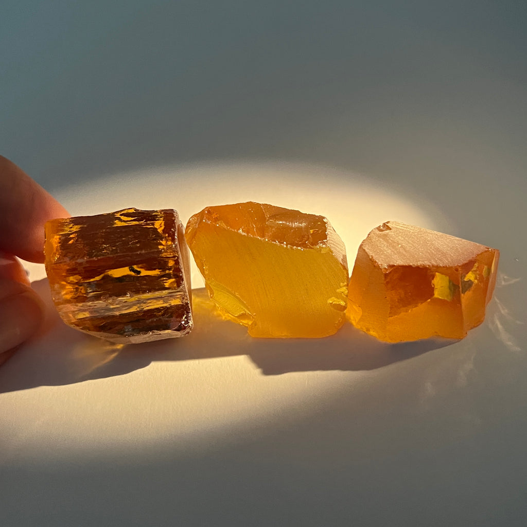 #1 Yellow/Orange CZ - Color Shift