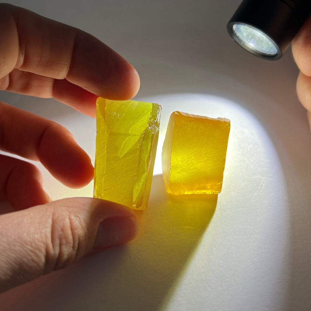 #1 Yellow/Orange CZ - Color Shift