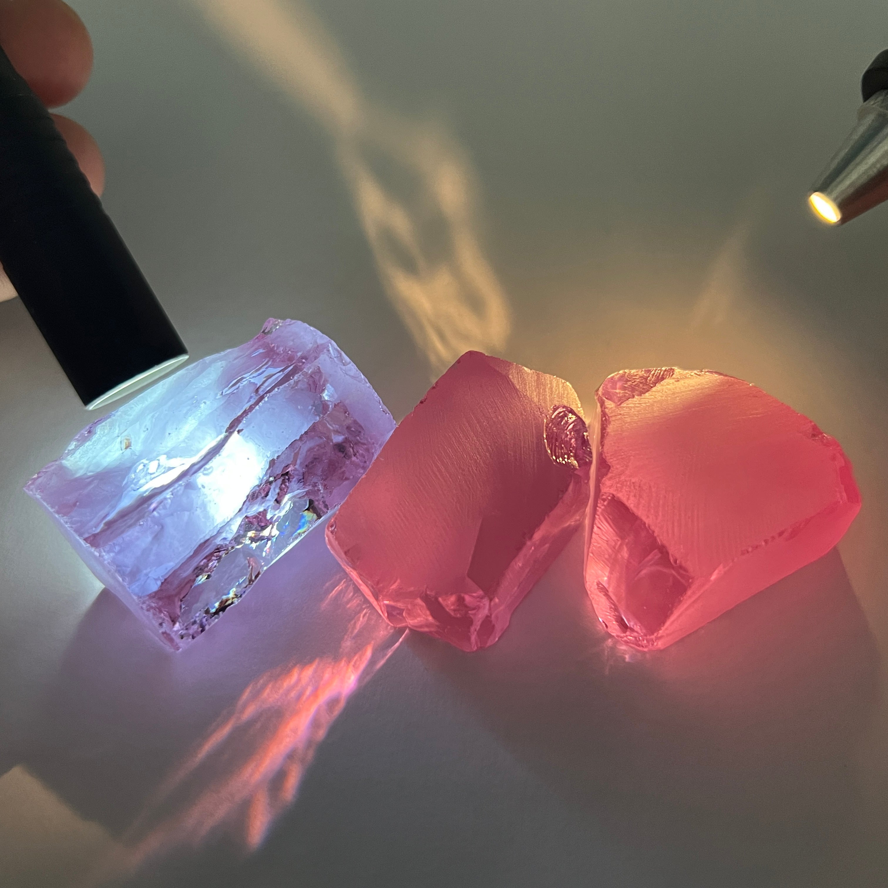 #3 Purple/Pink/Blue CZ - Color Shift