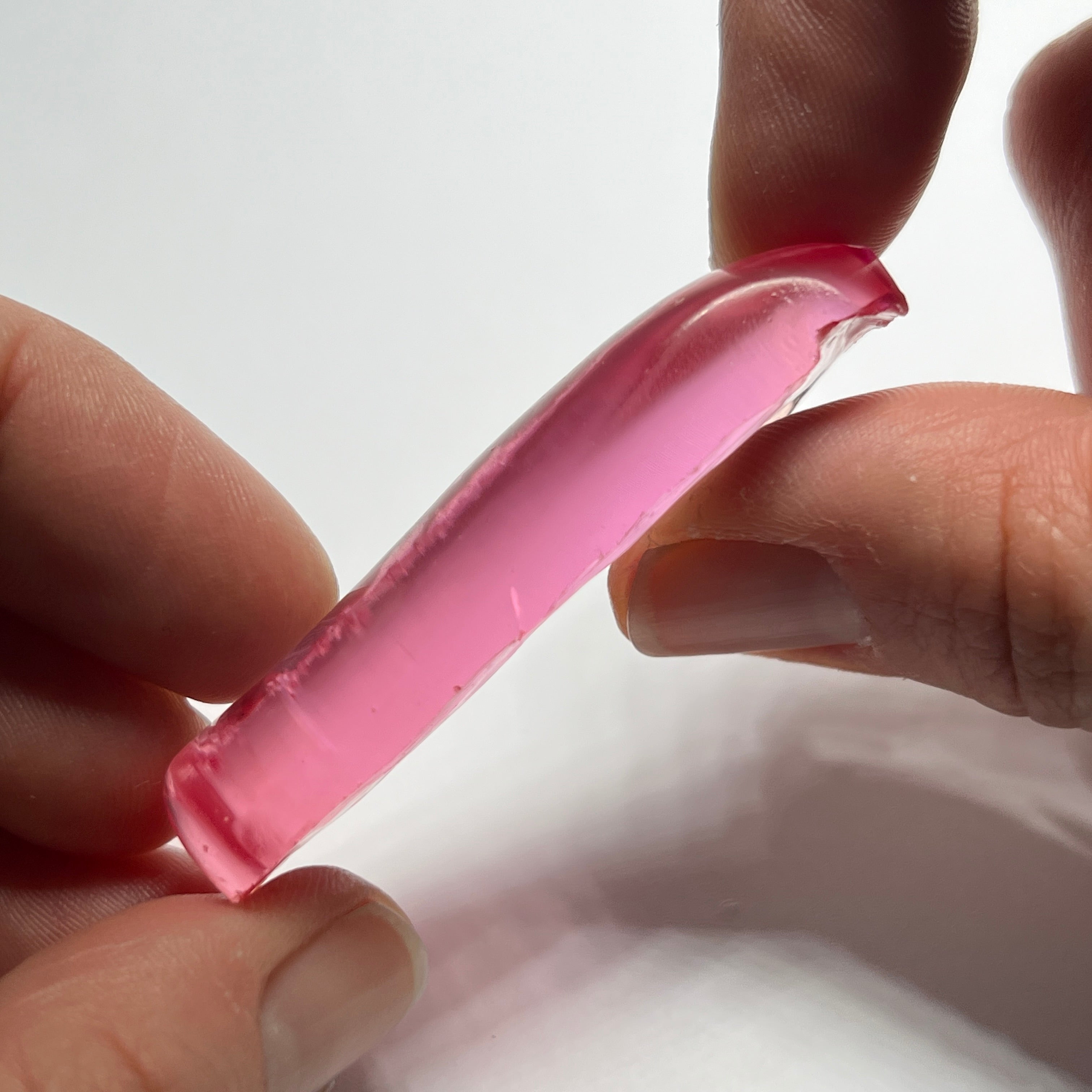 Color Change Pink/Peach Synthetic Corundum