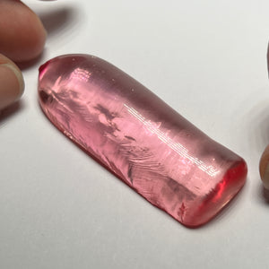 Color Change Pink/Peach Synthetic Corundum