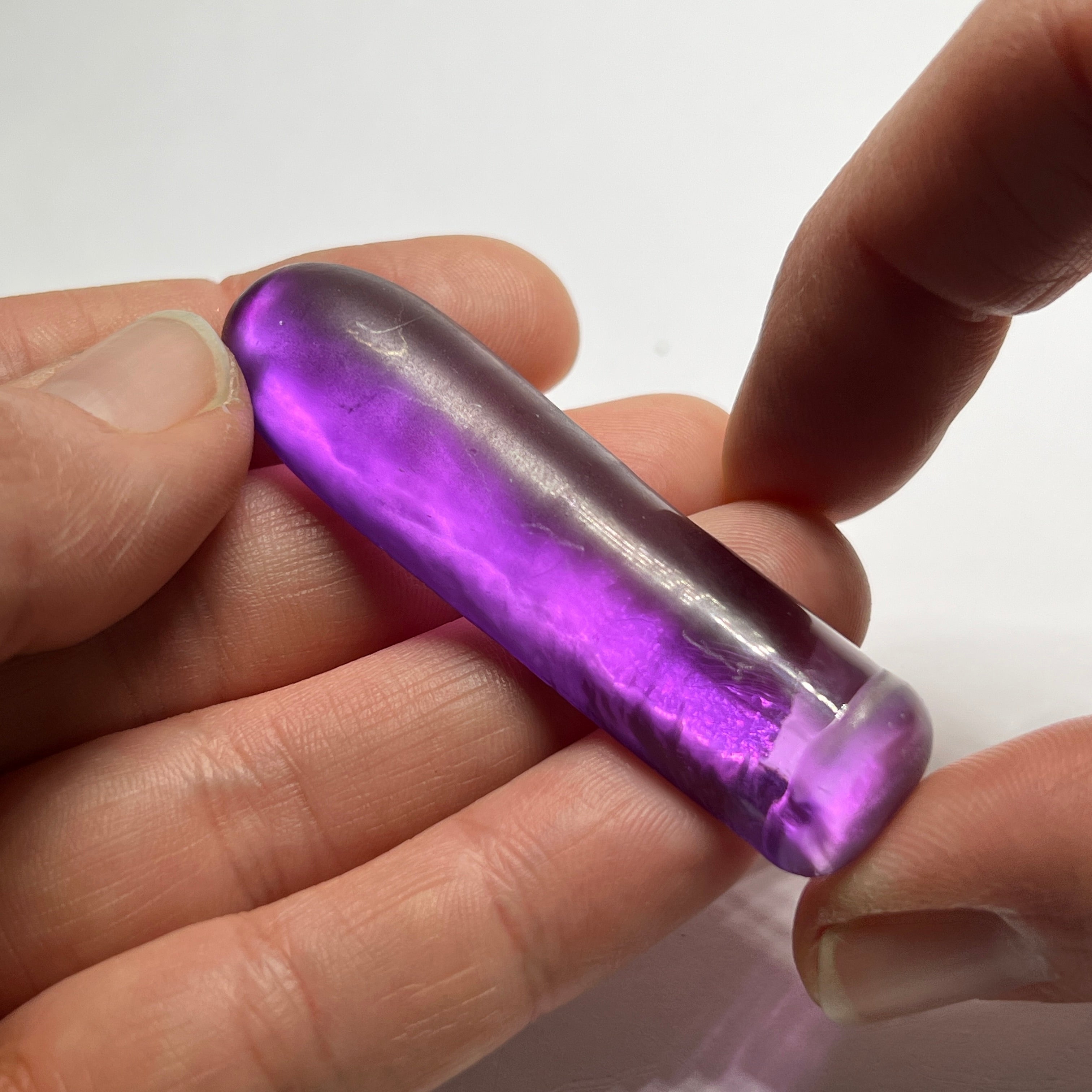 #60 Color Change Purple/Pink Synthetic Corundum