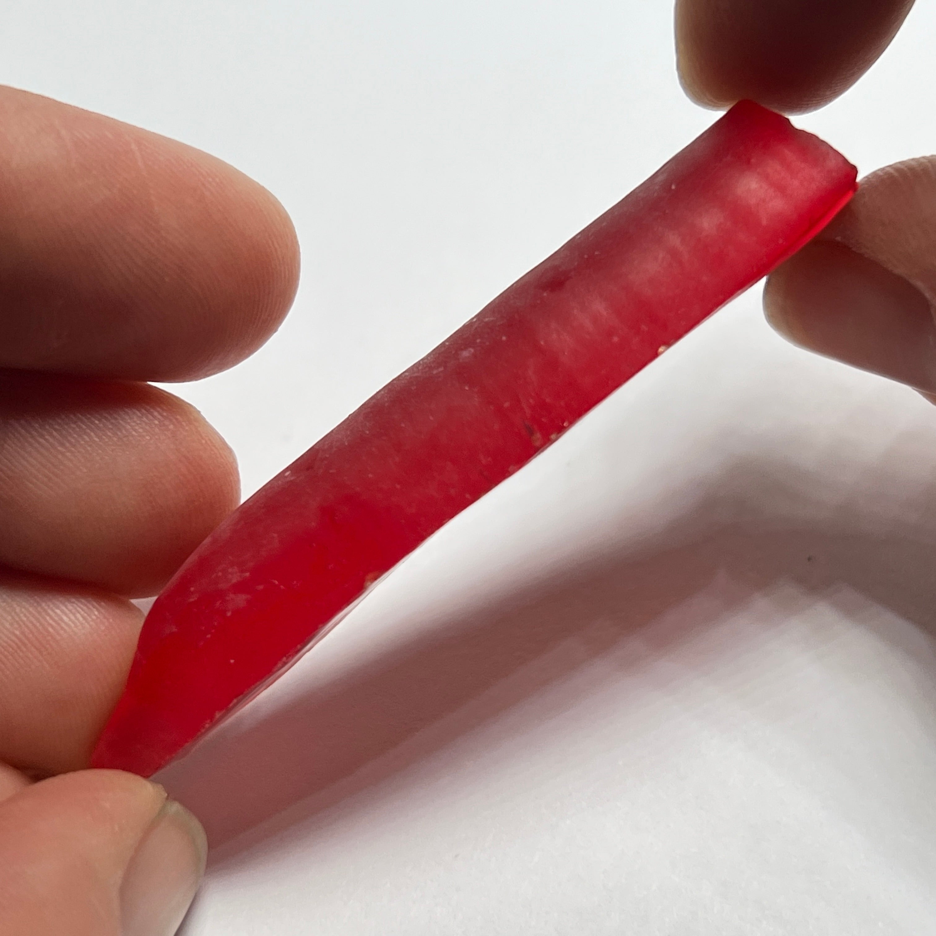 #55 Padparadscha Synthetic Corundum