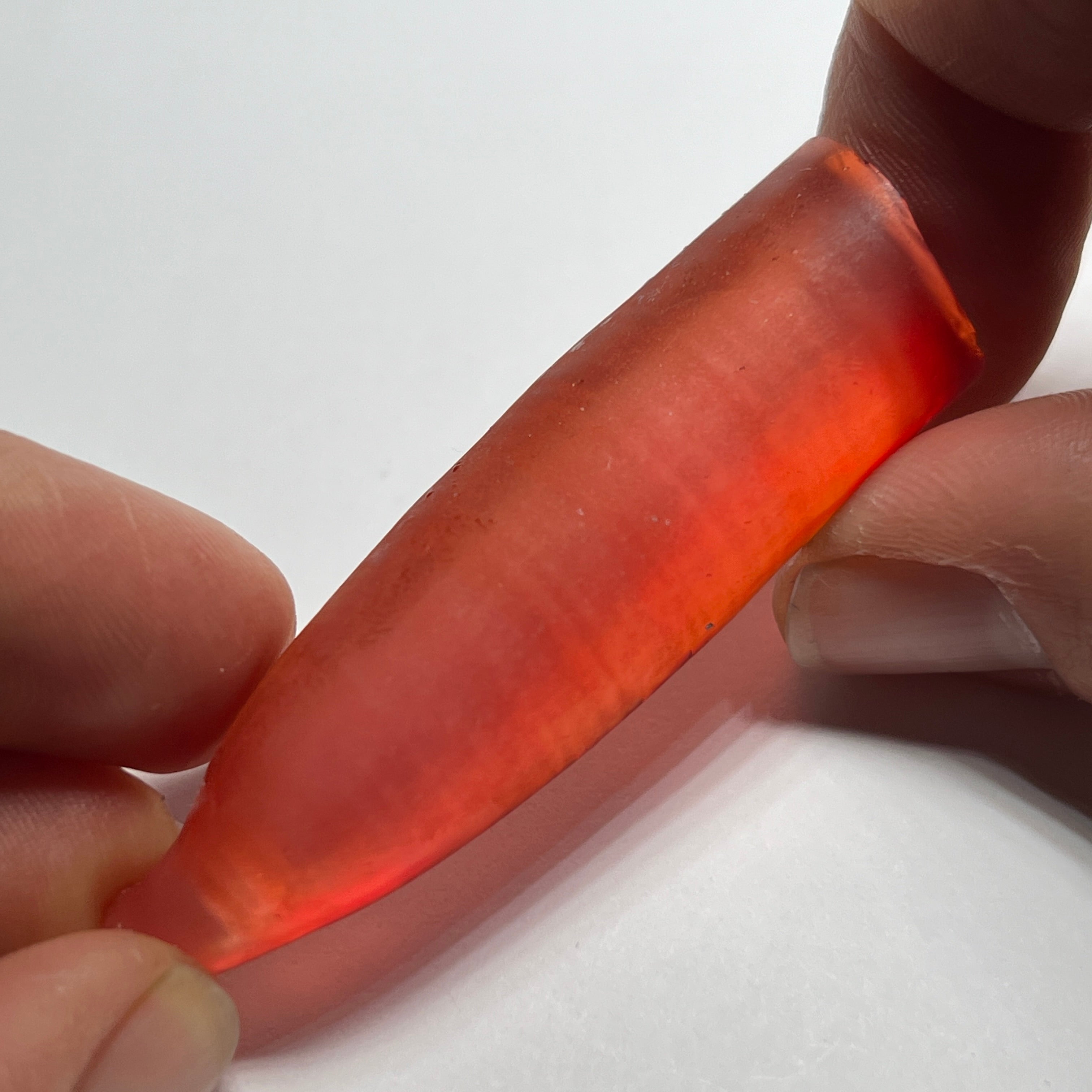 #55 Padparadscha Synthetic Corundum