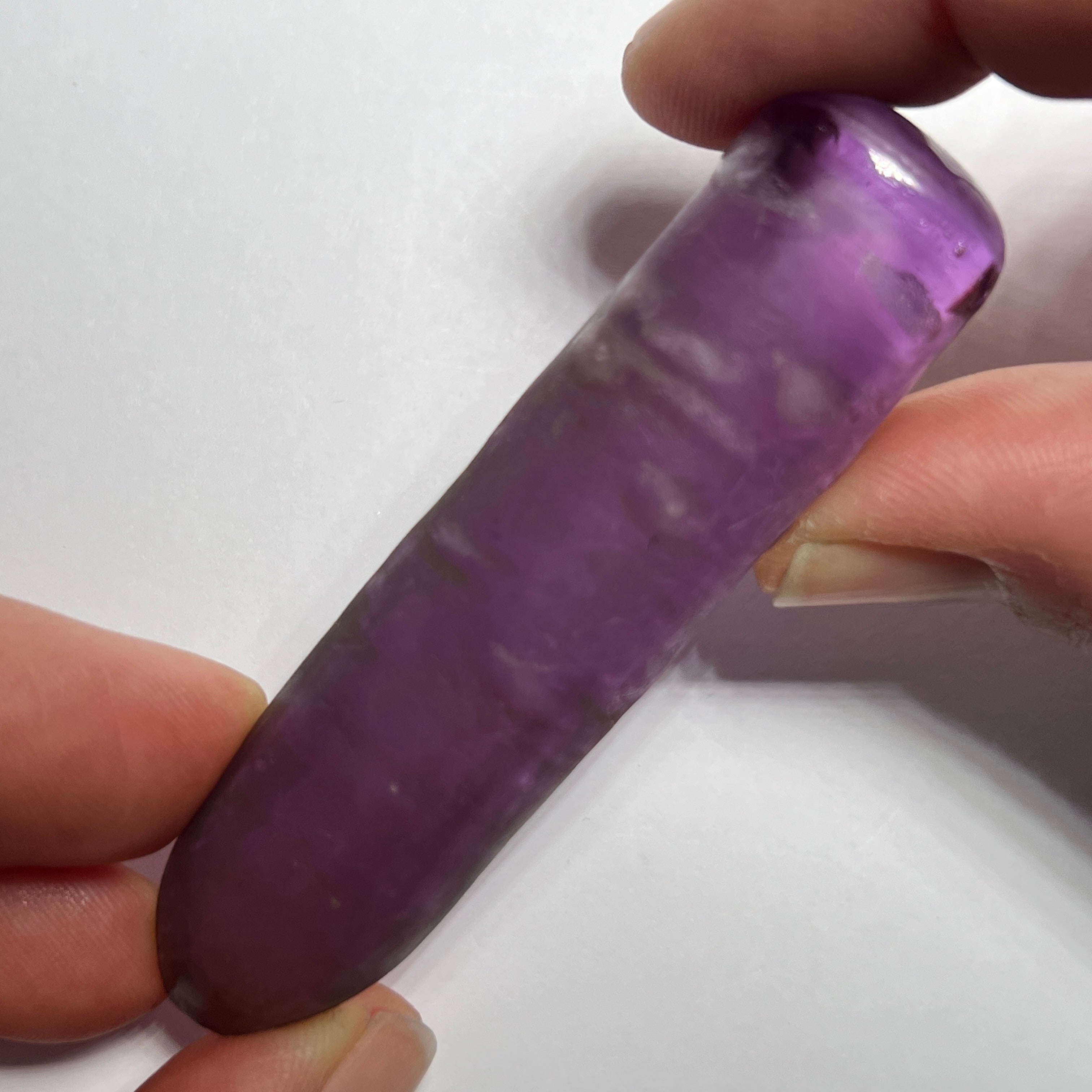 #46A Color Change Purple/Hot Pink Synthetic Corundum
