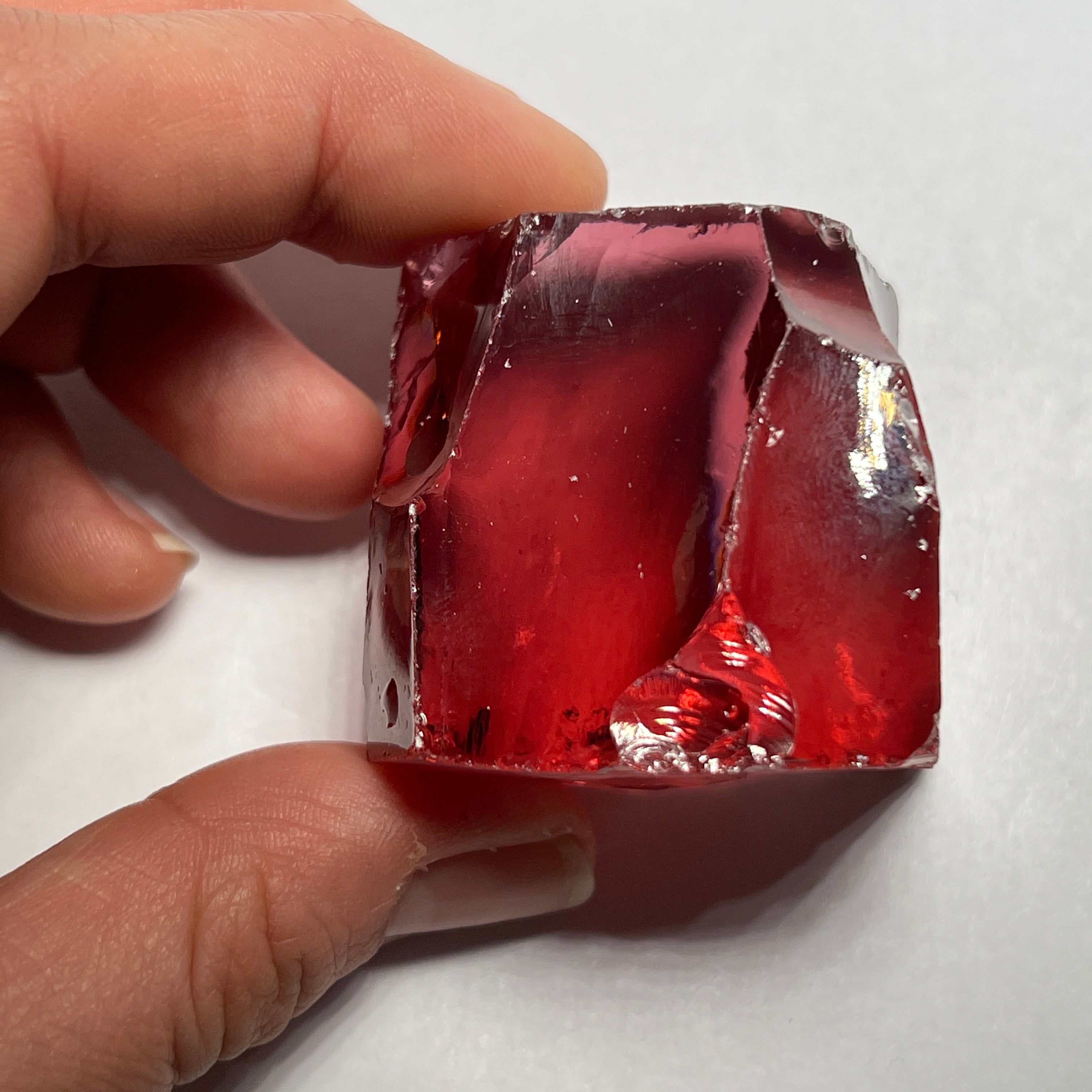 Mars Red Cubic Zirconia