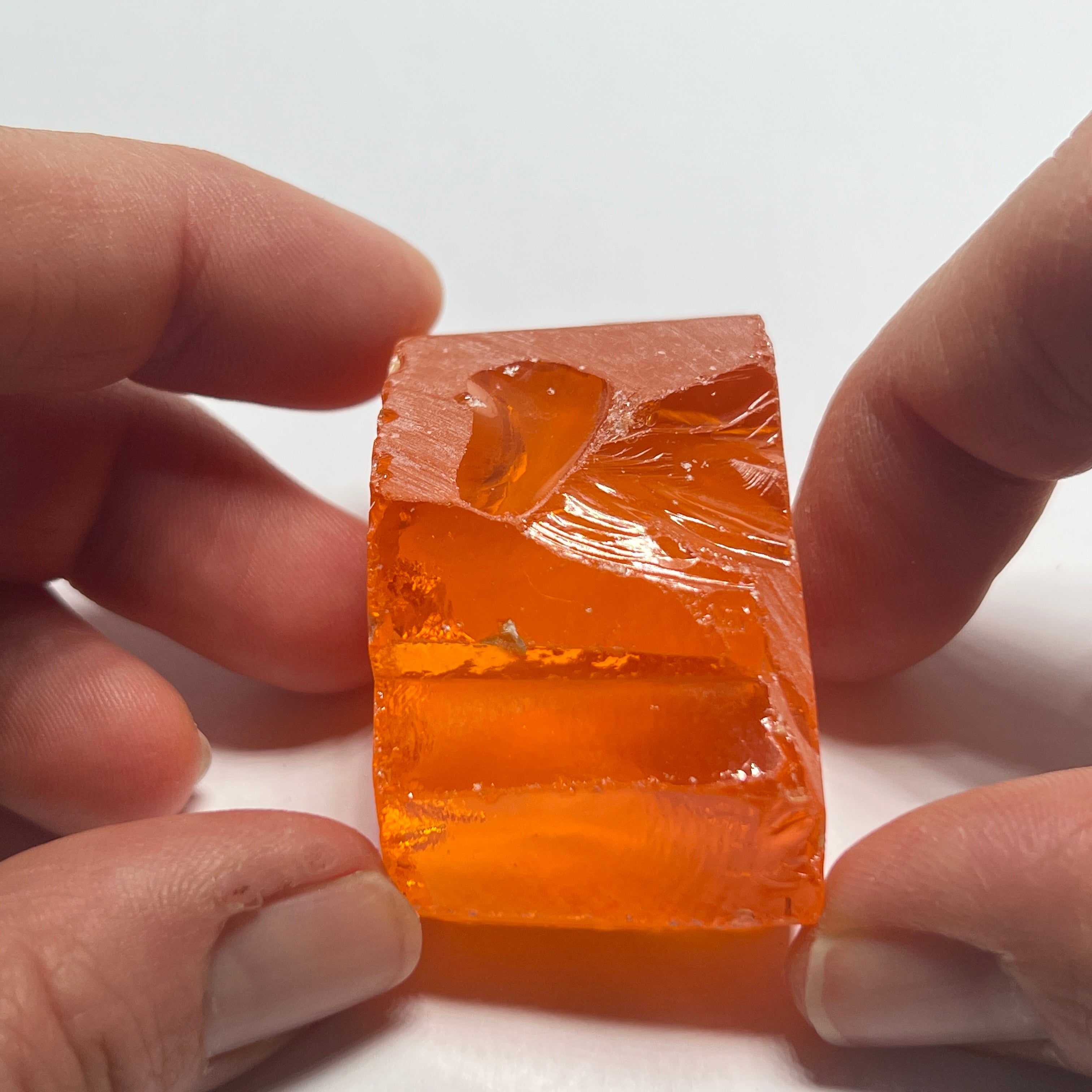 Medium Papaya Cubic Zirconia