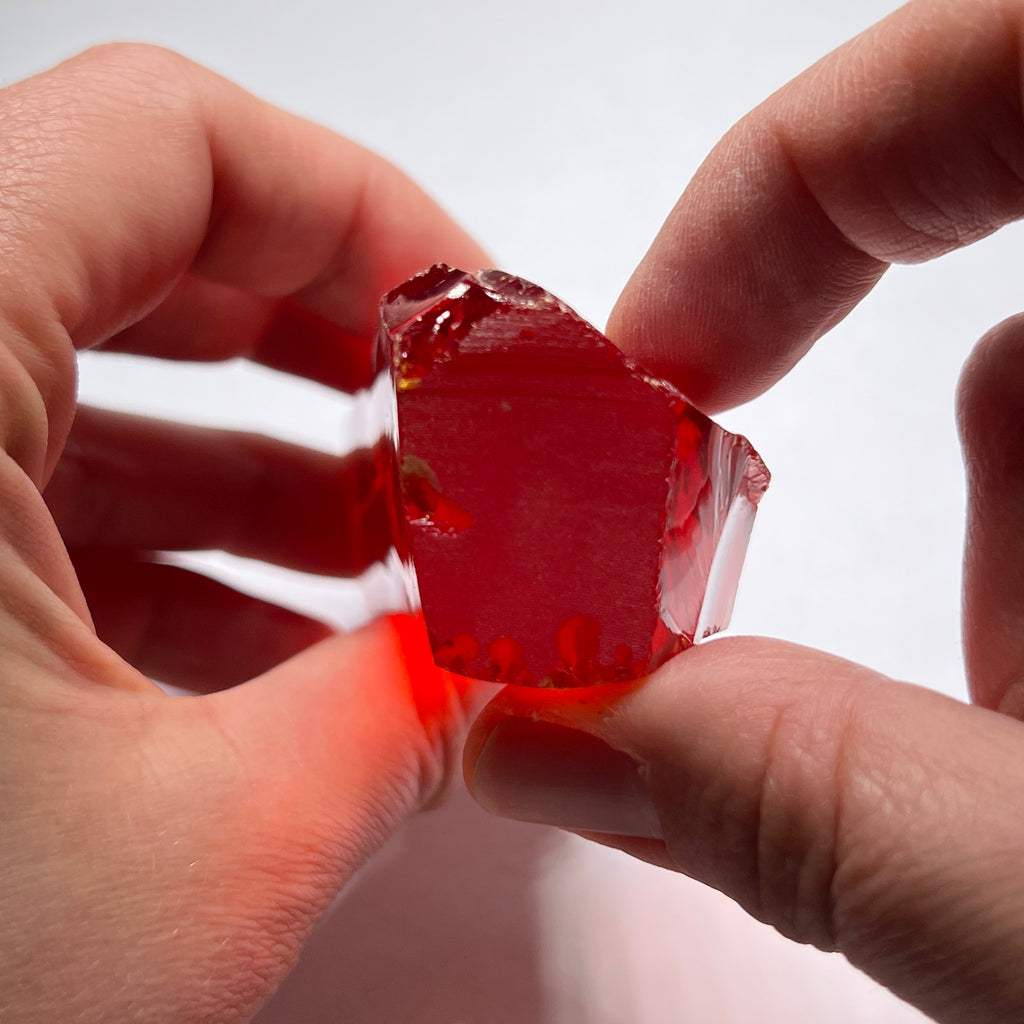 Orange Fire Cubic Zirconia