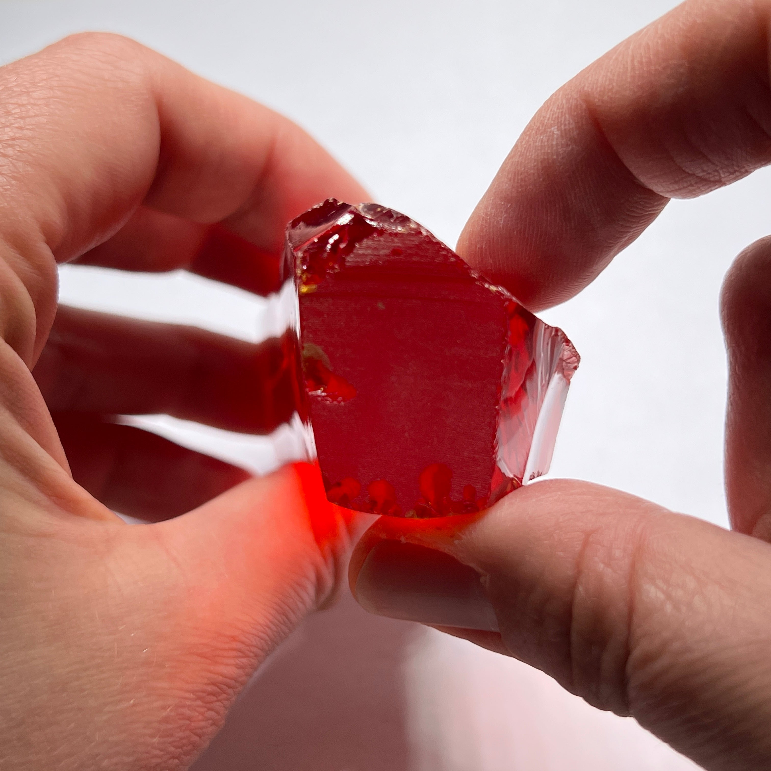 Orange Fire Cubic Zirconia