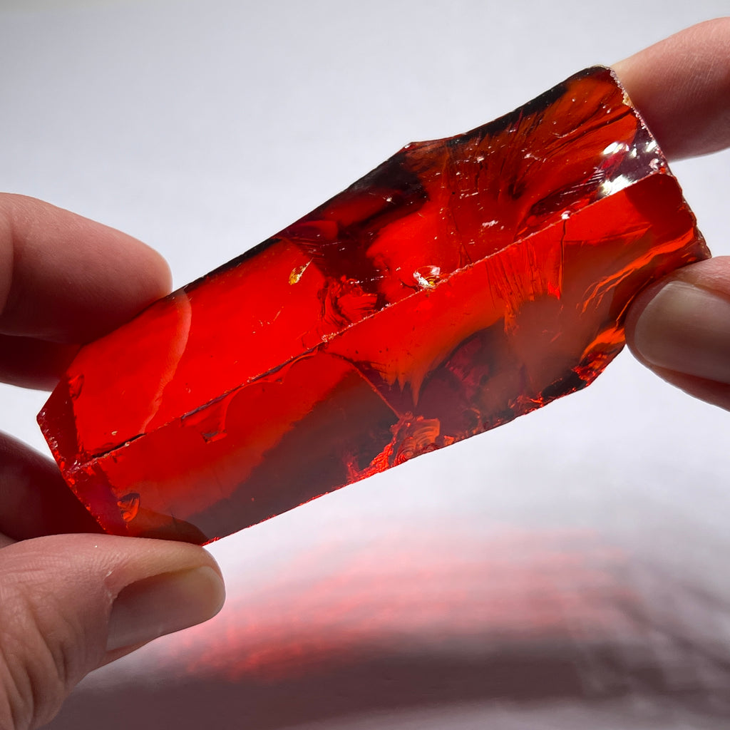 Orange Fire Cubic Zirconia