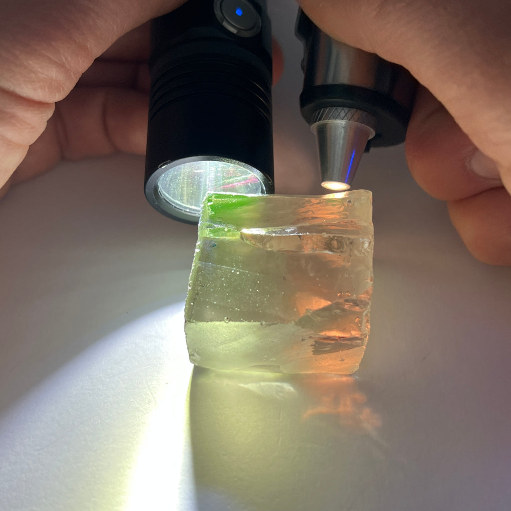 #9 Green/Peach CZ - Color Shift