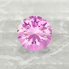 Load image into Gallery viewer, #1.25 Pink Synthetic Corundum
