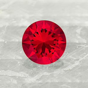 #7 Red Synthetic Corundum