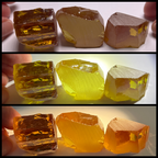 #1 Yellow/Orange CZ - Color Shift