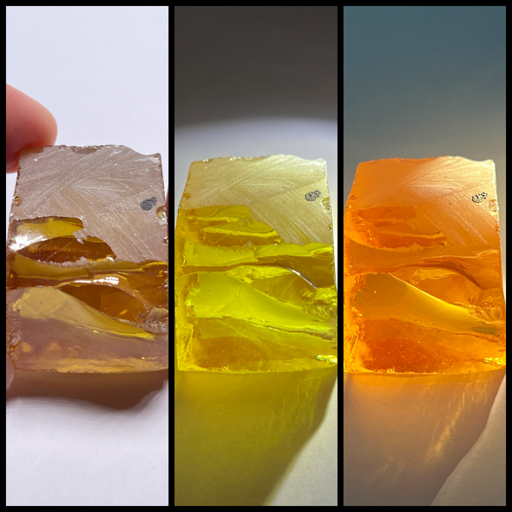 #1 Yellow/Orange CZ - Color Shift
