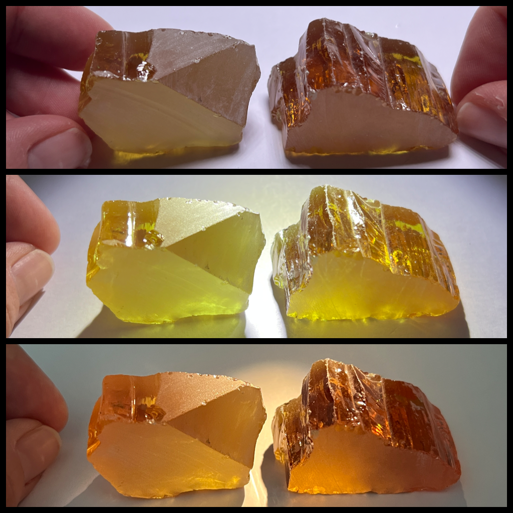 #1 Yellow/Orange CZ - Color Shift