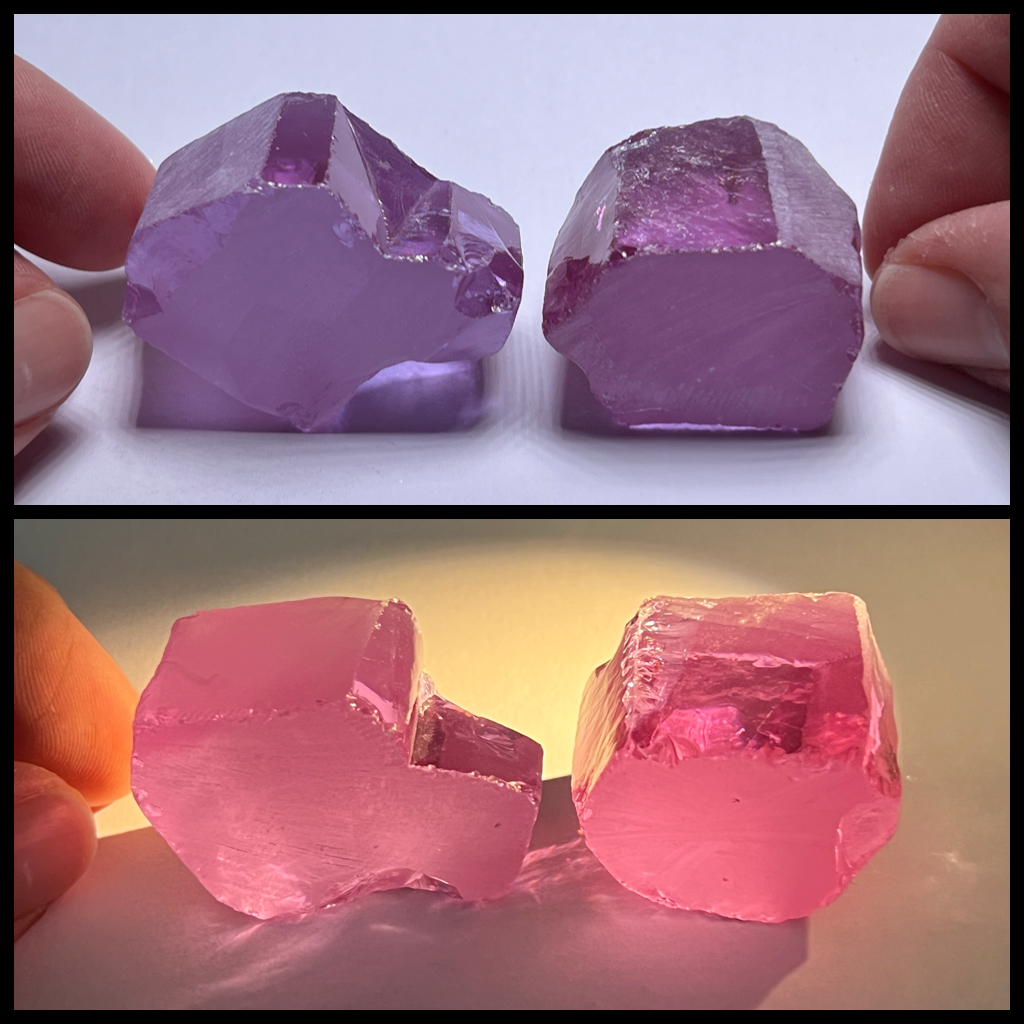 #3 Purple/Pink CZ - Color Shift