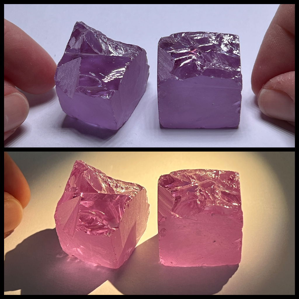 #3 Purple/Pink CZ - Color Shift