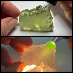 #9 Green/Peach CZ - Color Shift