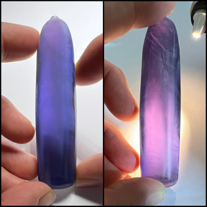 #61A Color Change Blue/Purple Synthetic Corundum